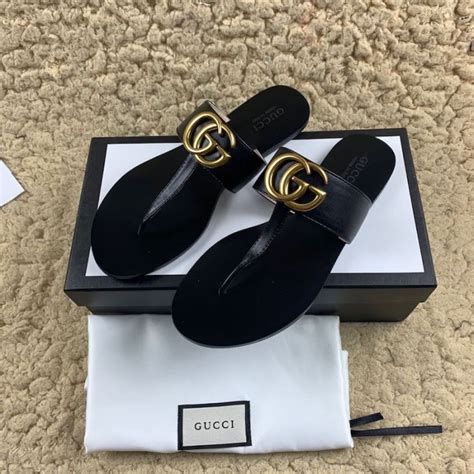 fake gucci sandals vs real|gucci sandals dupe.